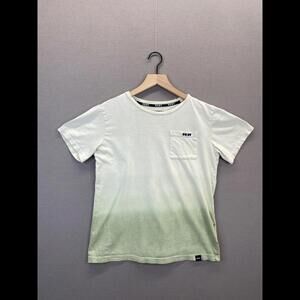 DKNY Unisex Kids T-Shirt Green Short Sleeve Crew Neck Size Medium 10/12